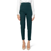Sandro Ferrone Green Polyester Pant -   -  Sandro Ferrone.